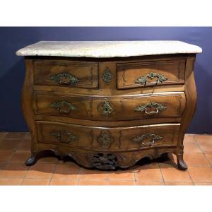 Mid 18th Century Chest Of Drawers From Lyon (rhône Valley)