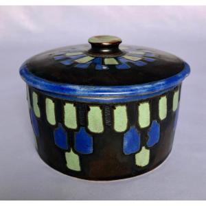 Candy Box With Geometric Decoration - Odetta - Manufacture Hb Grande Maison - Brittany