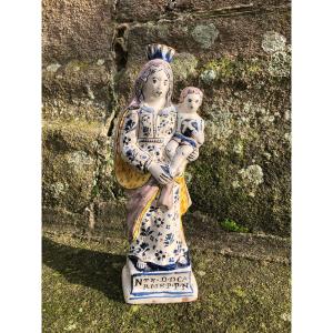 Notre Dame des Carme P.P.N. - Manufacture Bousquet à Quimper -  Bretagne