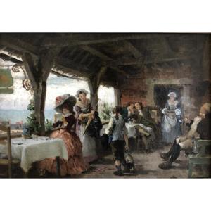 La taverne « au beau navire » par Pierre Outin