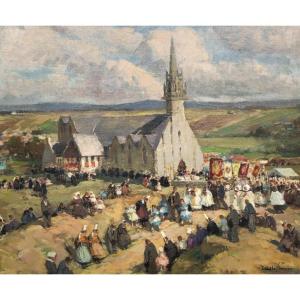 "pardon" In Sainte-anne-la-palud By émile Simon - Brittany