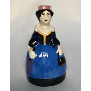 Table Bell By André Galland—henriot Manufactory—brittany