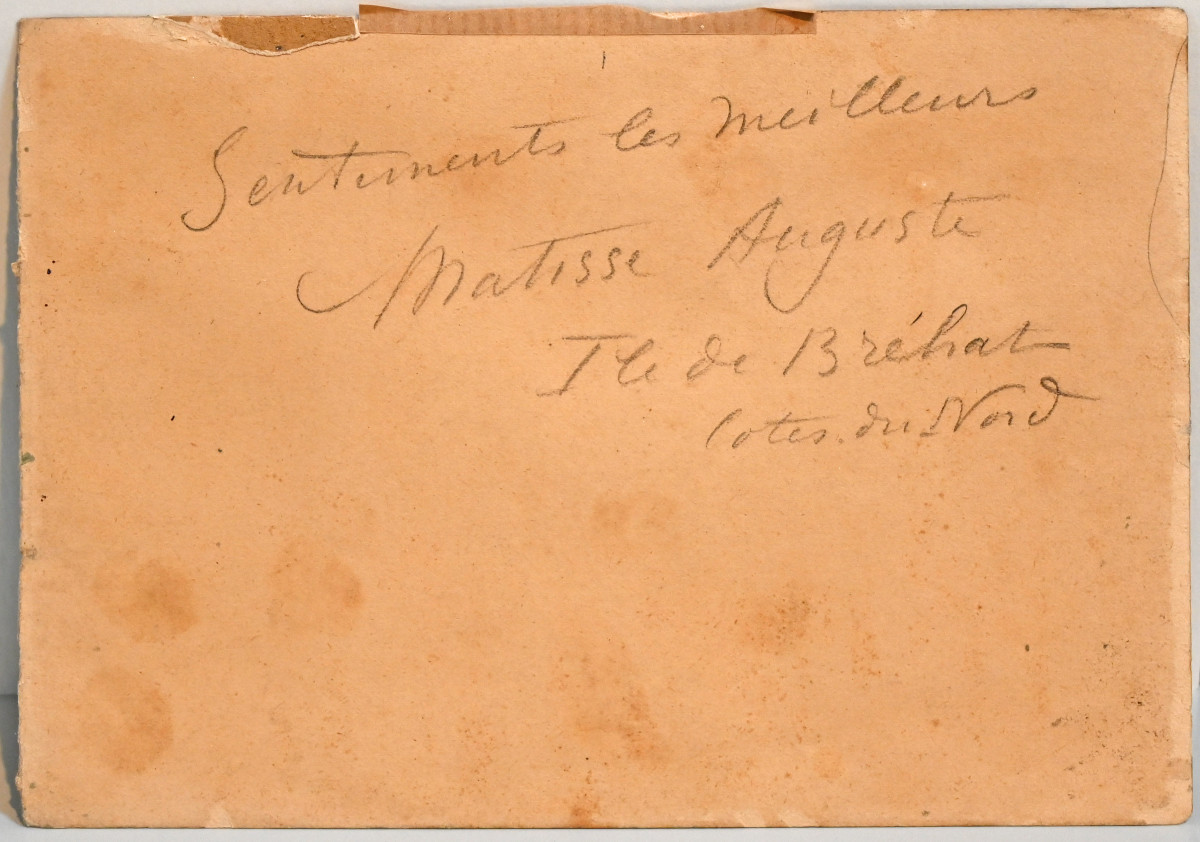 Auguste Matisse. Ile de Bréhat. Dessin-photo-2