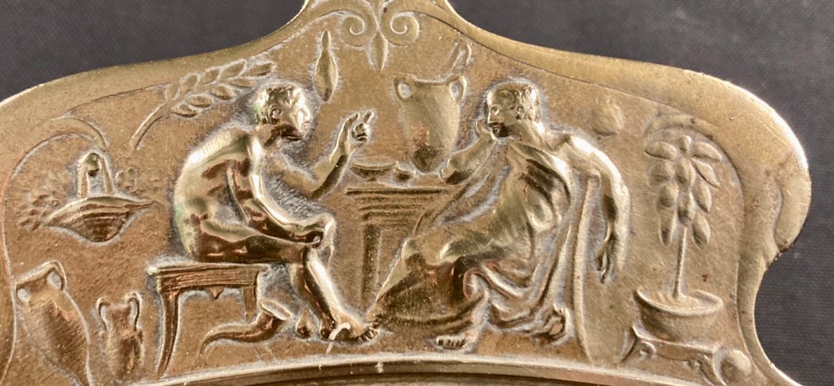 Bronze Cup By Ferdinand Levillain-photo-4