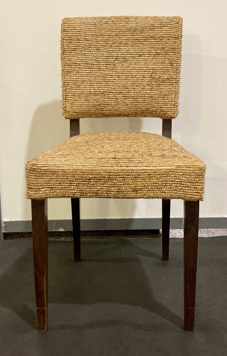 Series Of 6 Art Deco Chairs-photo-1