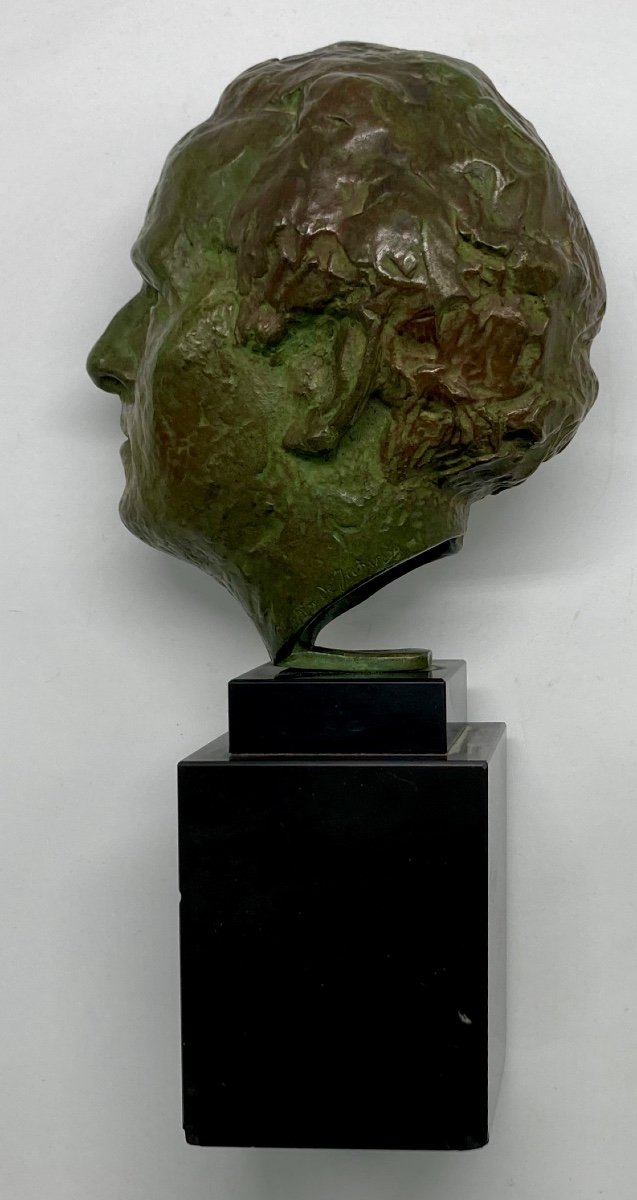 Bronze Bust Of Choppin De Janvry-photo-3