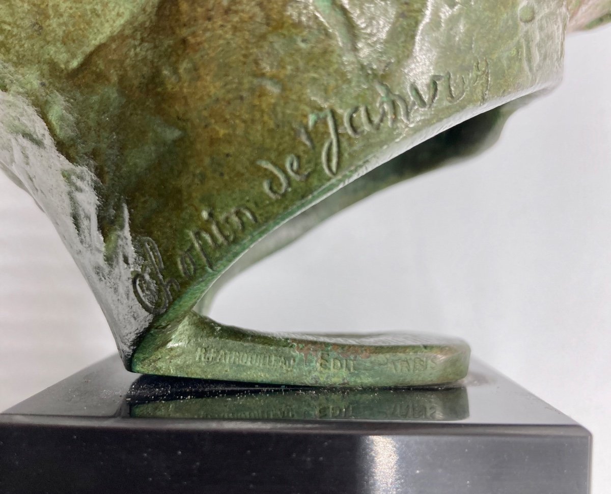 Bronze Bust Of Choppin De Janvry-photo-5