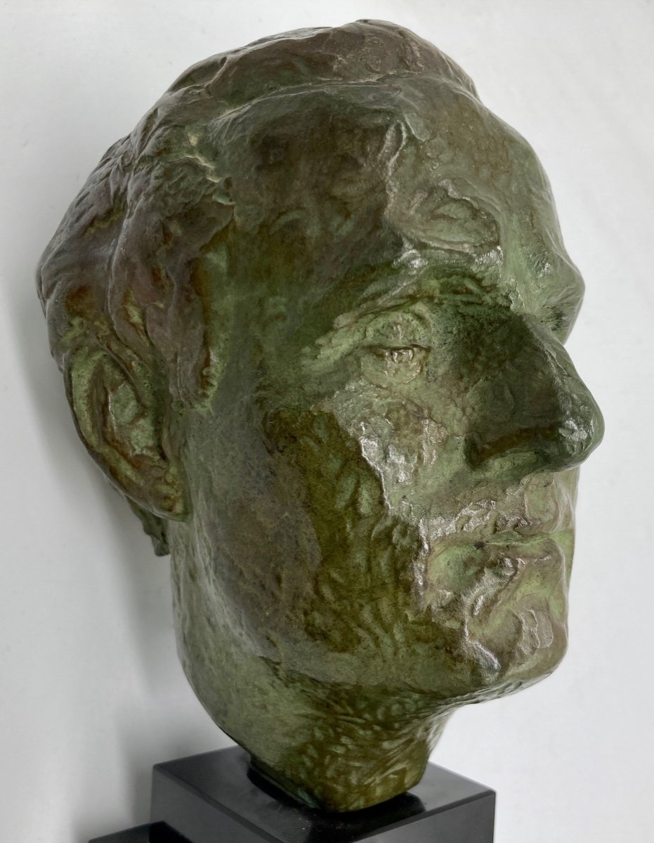 Bronze Bust Of Choppin De Janvry-photo-6