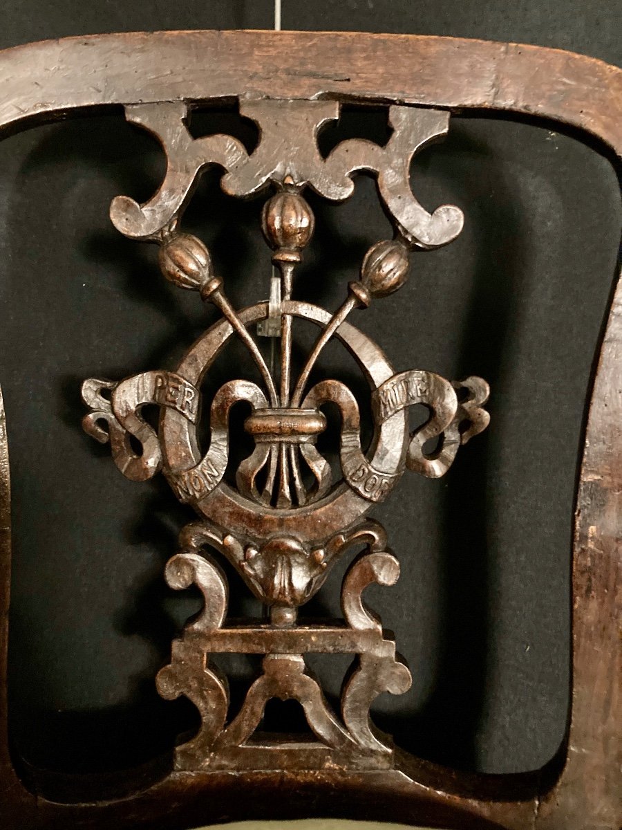 Pair Of Baroque Chairs XVIII-photo-3