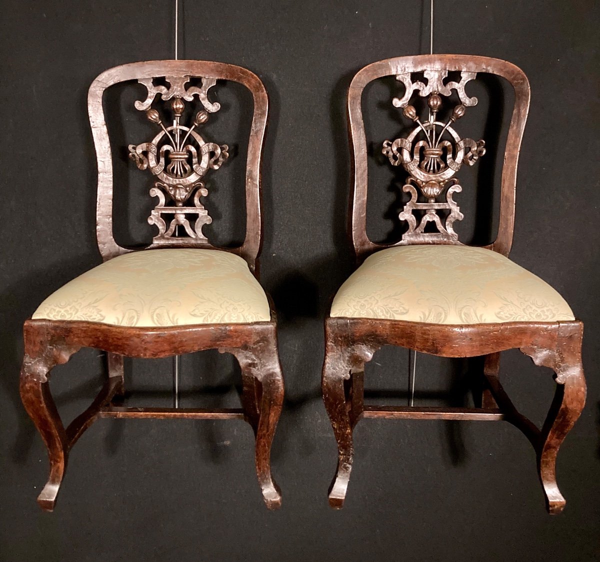 Pair Of Baroque Chairs XVIII