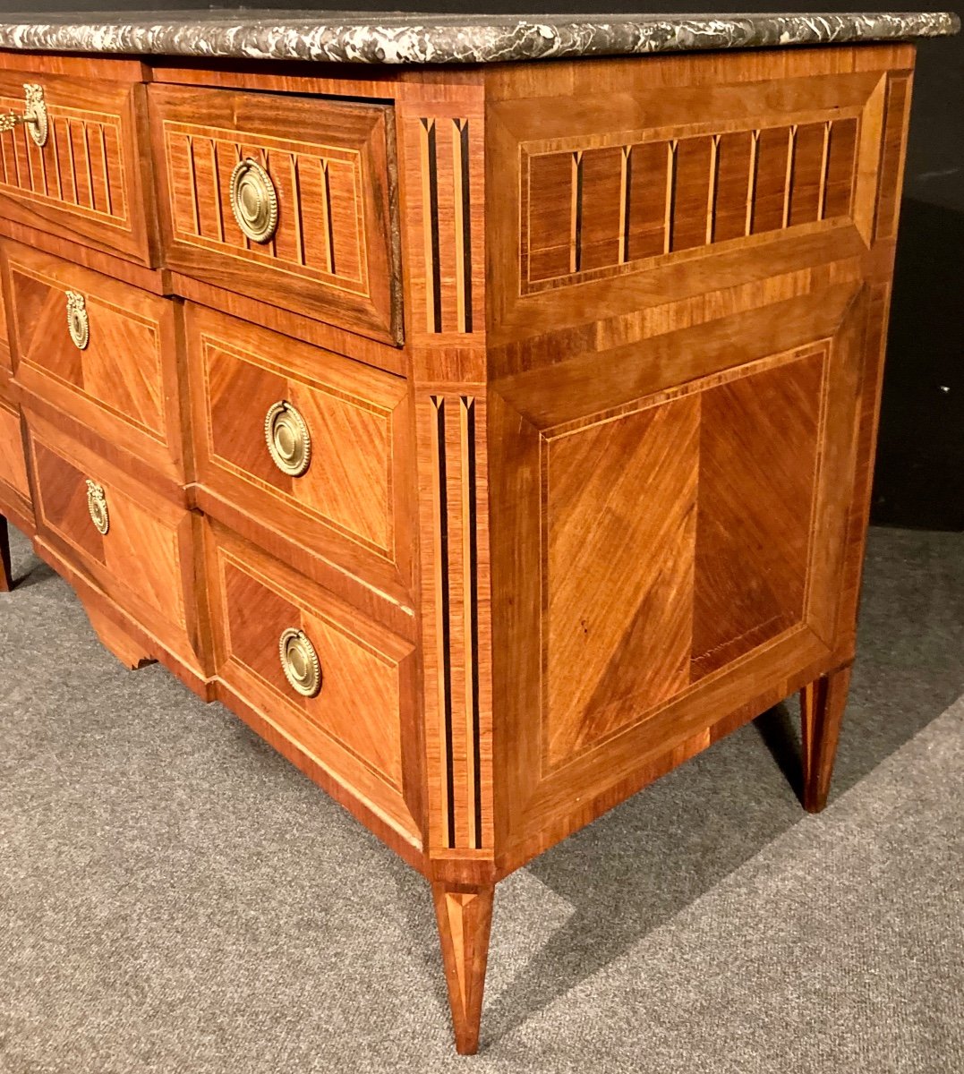 Louis XVI Chest Of Drawers. 19th Century-photo-4