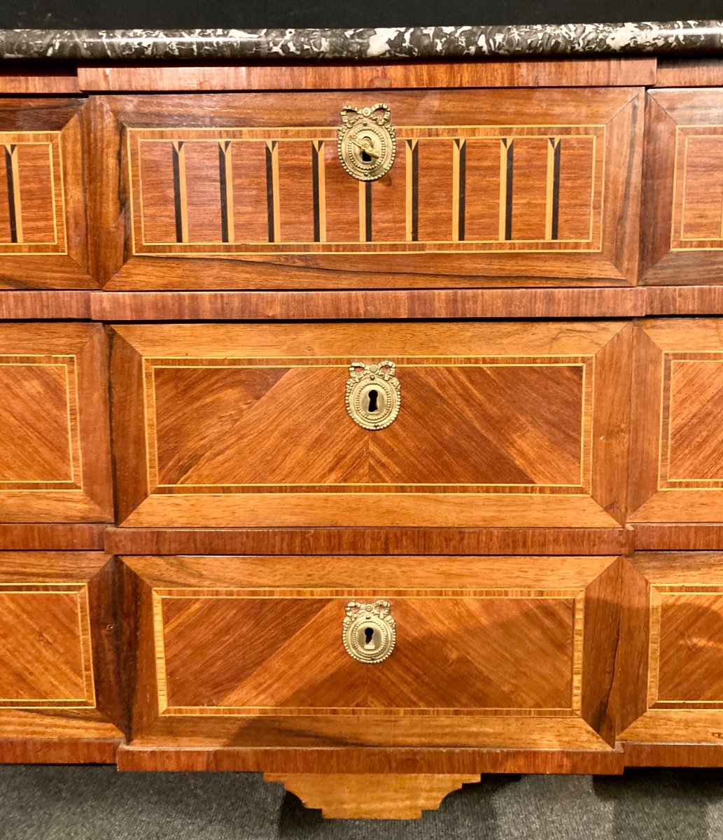 Louis XVI Chest Of Drawers. 19th Century-photo-7