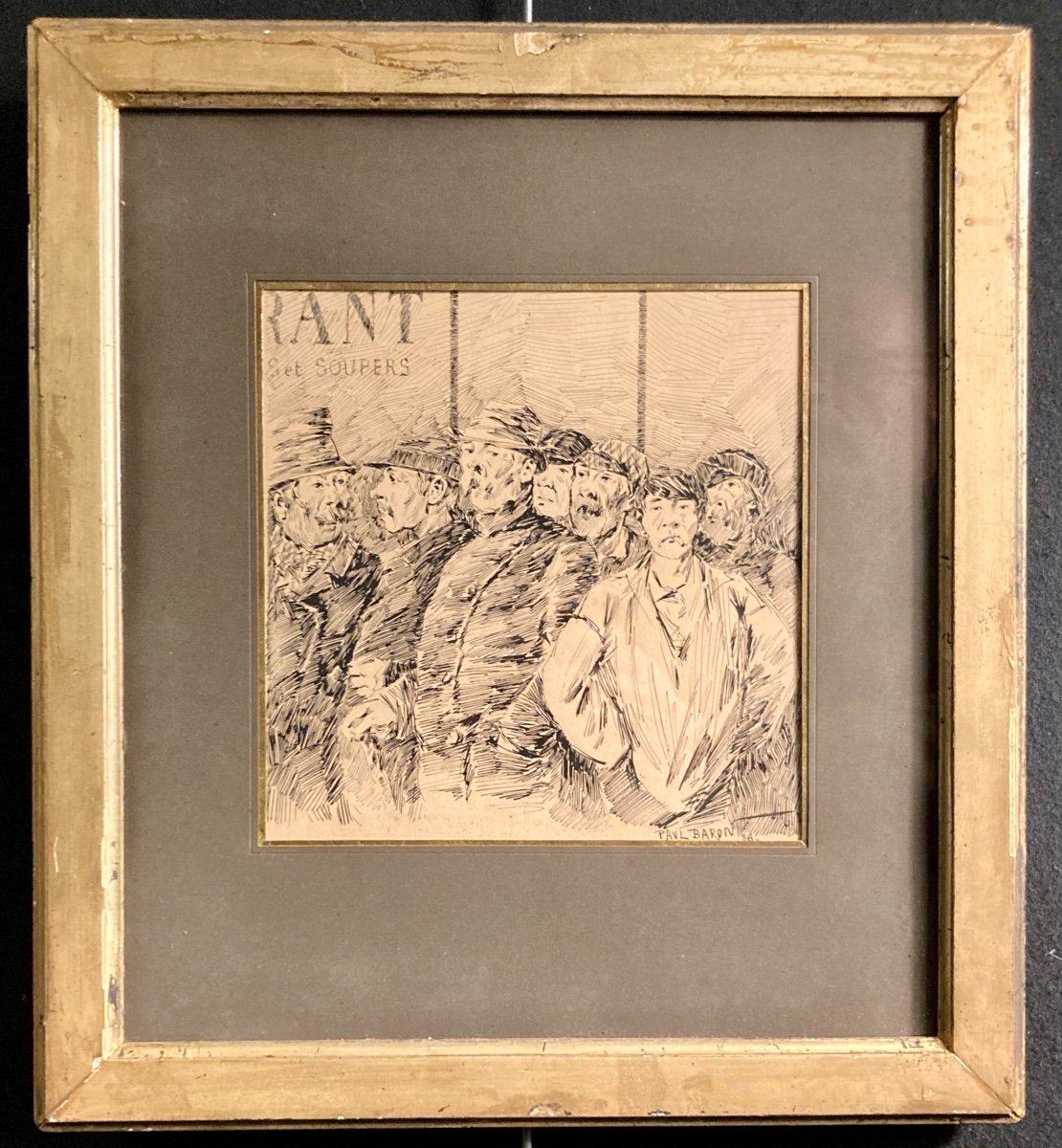Drawing By Paul Baron 