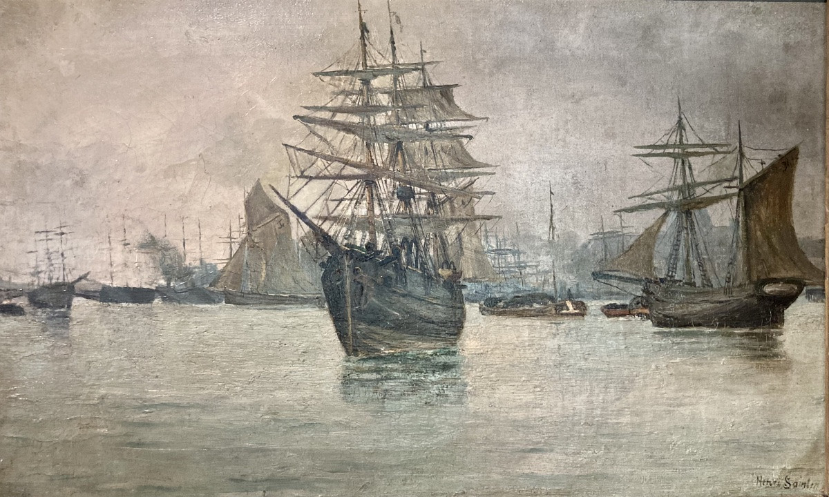 Marine By Henri Saintin-photo-2