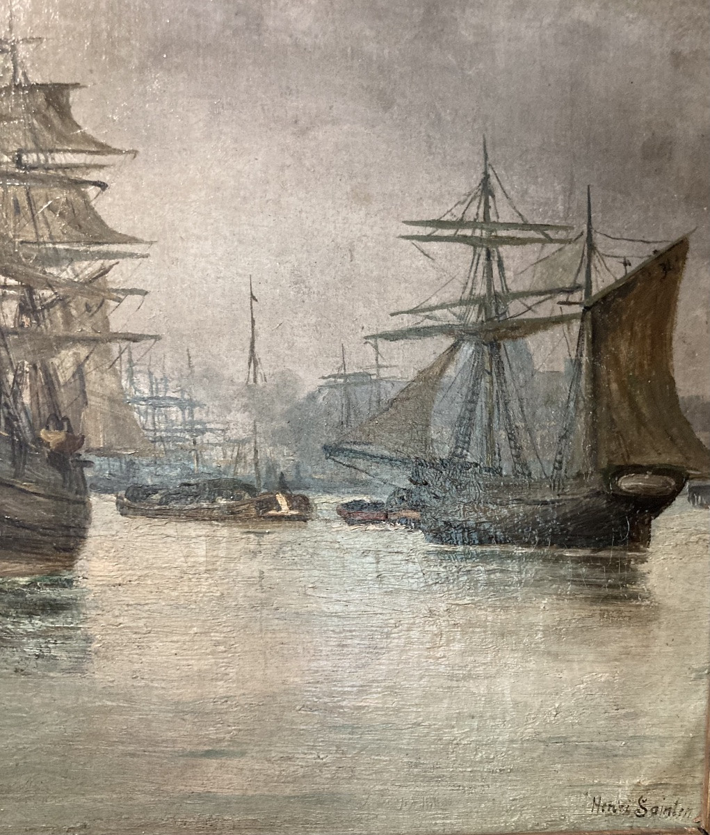 Marine By Henri Saintin-photo-4
