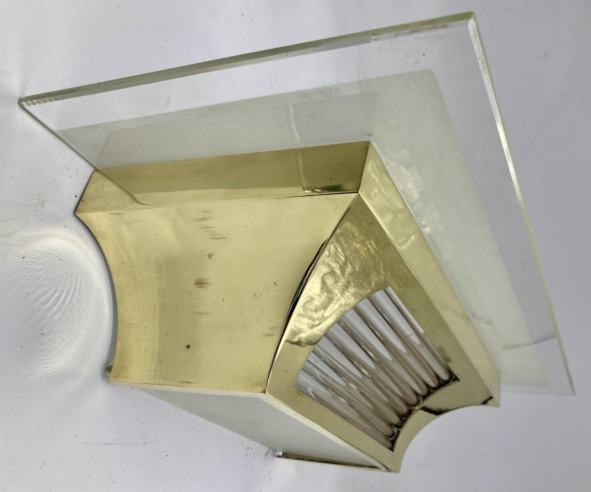 Pair Of Art Deco Wall Lights -photo-2
