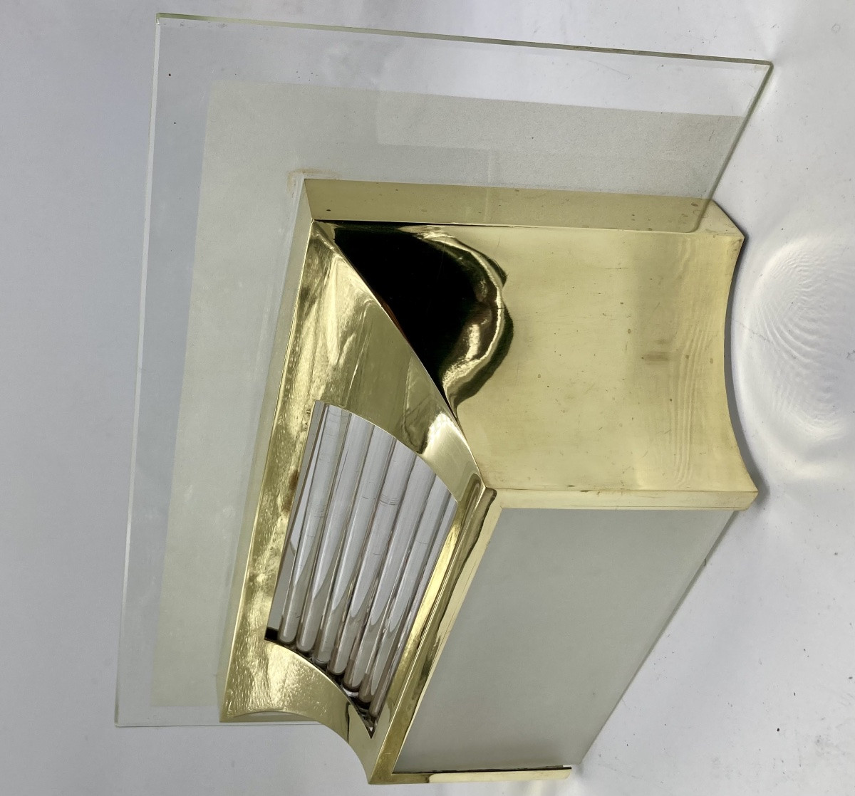 Pair Of Art Deco Wall Lights -photo-4