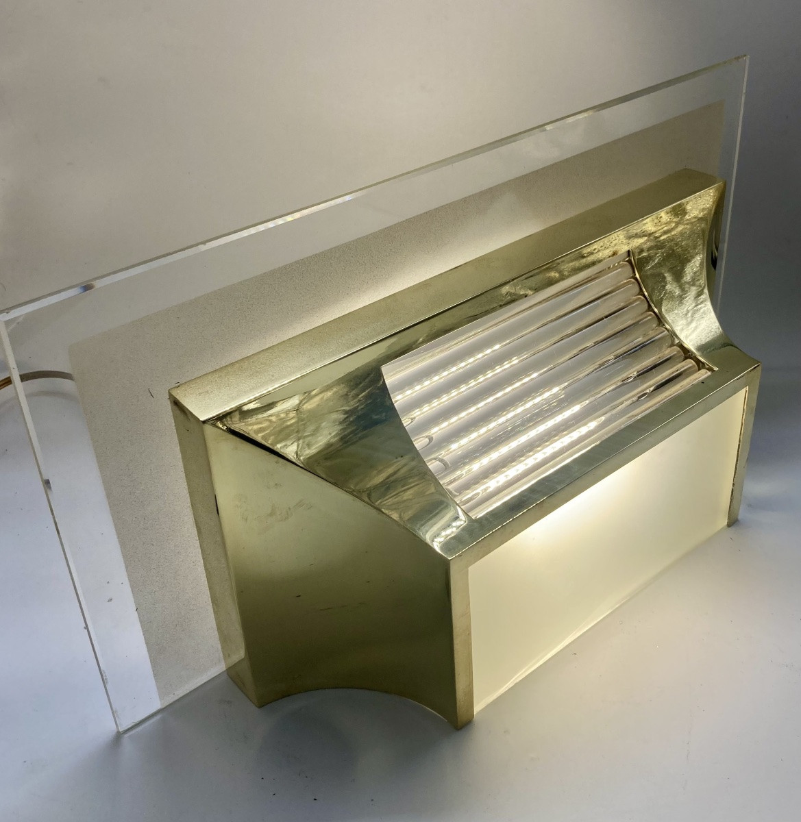 Pair Of Art Deco Wall Lights -photo-4