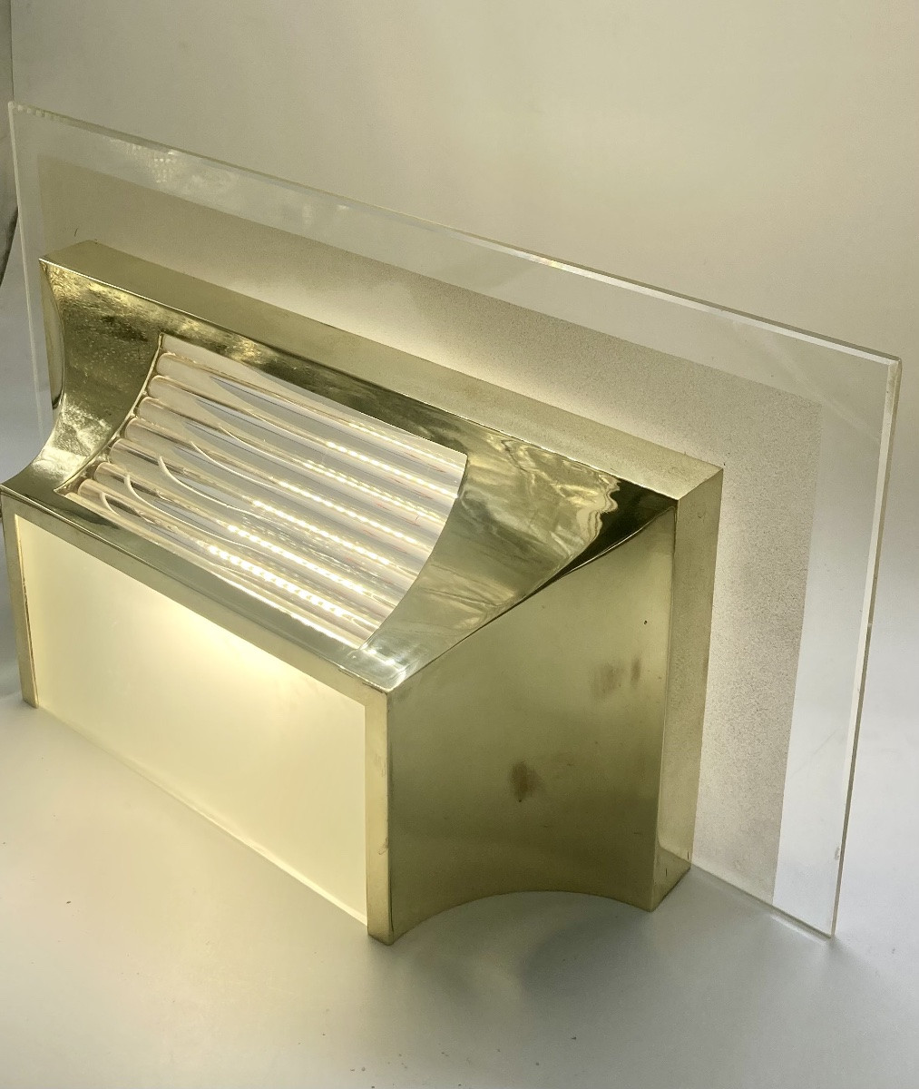 Pair Of Art Deco Wall Lights -photo-5