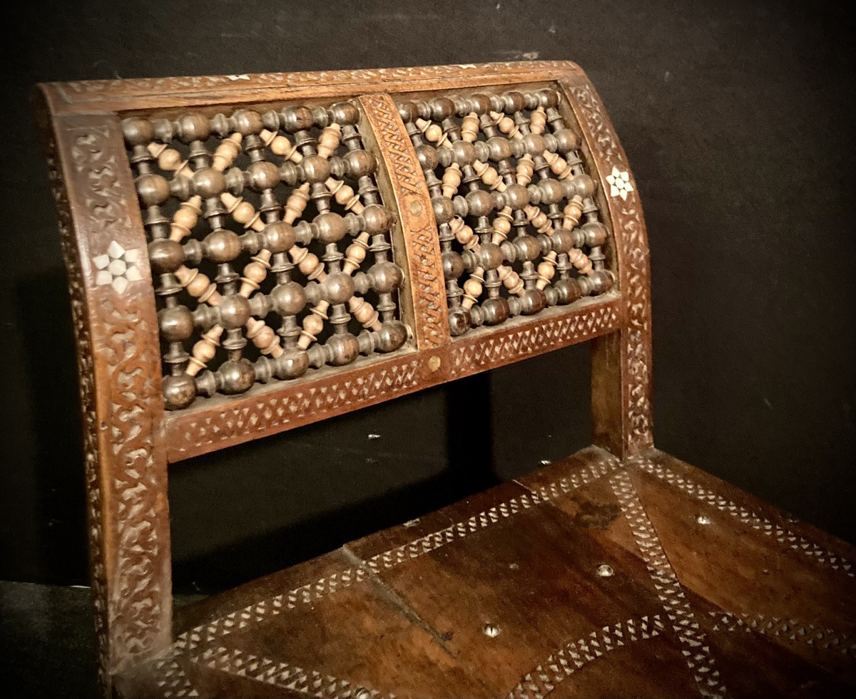 Paire de banquettes Syriennes-photo-2