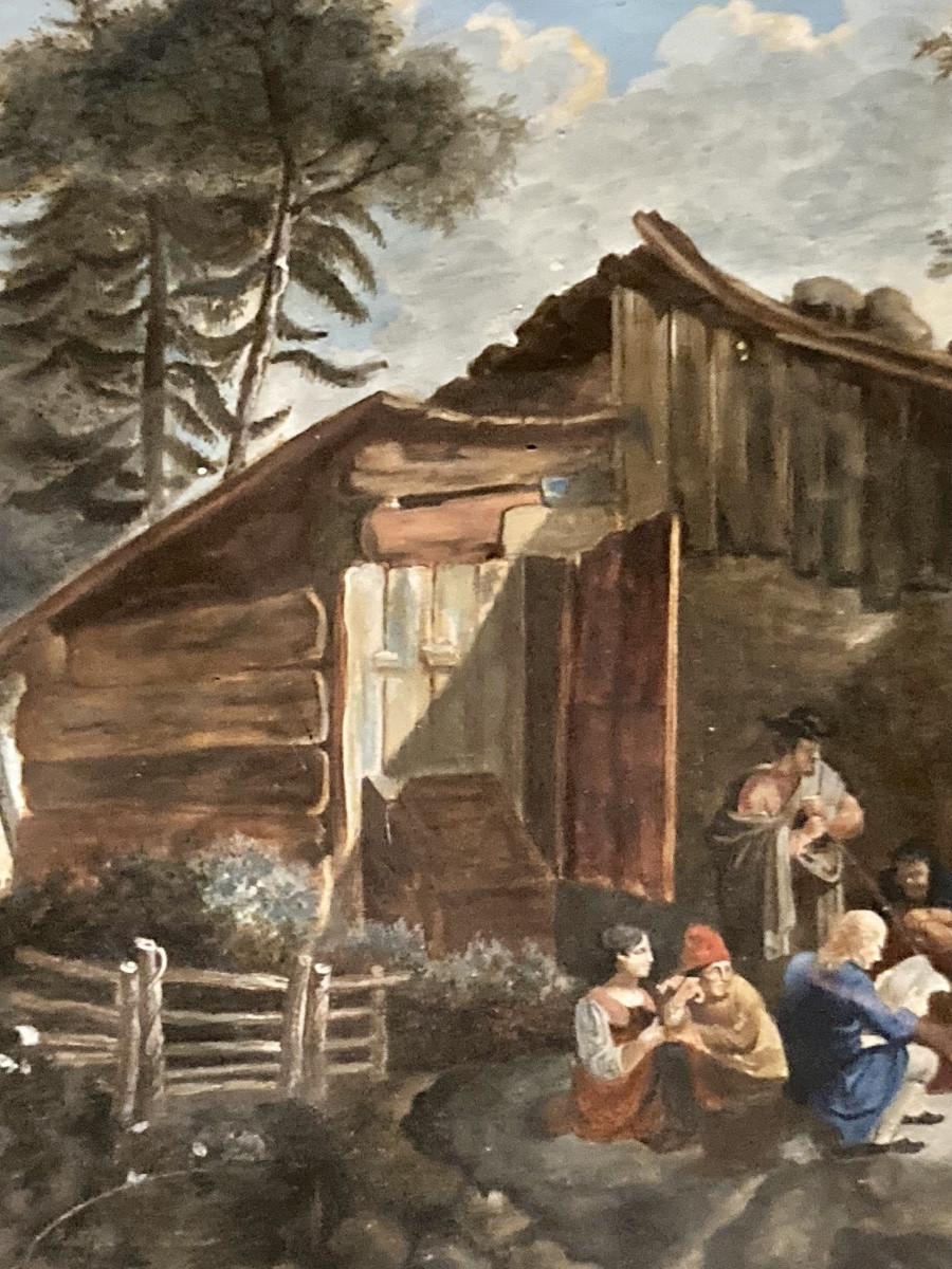 Gouache, Early 19th Century-photo-3