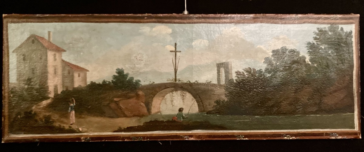 Oil On Canvas, 18th Century School -photo-3