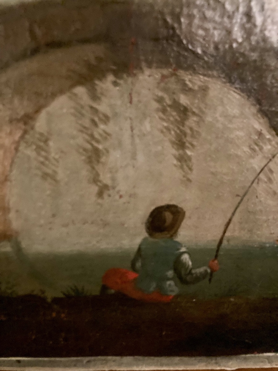 Oil On Canvas, 18th Century School -photo-2