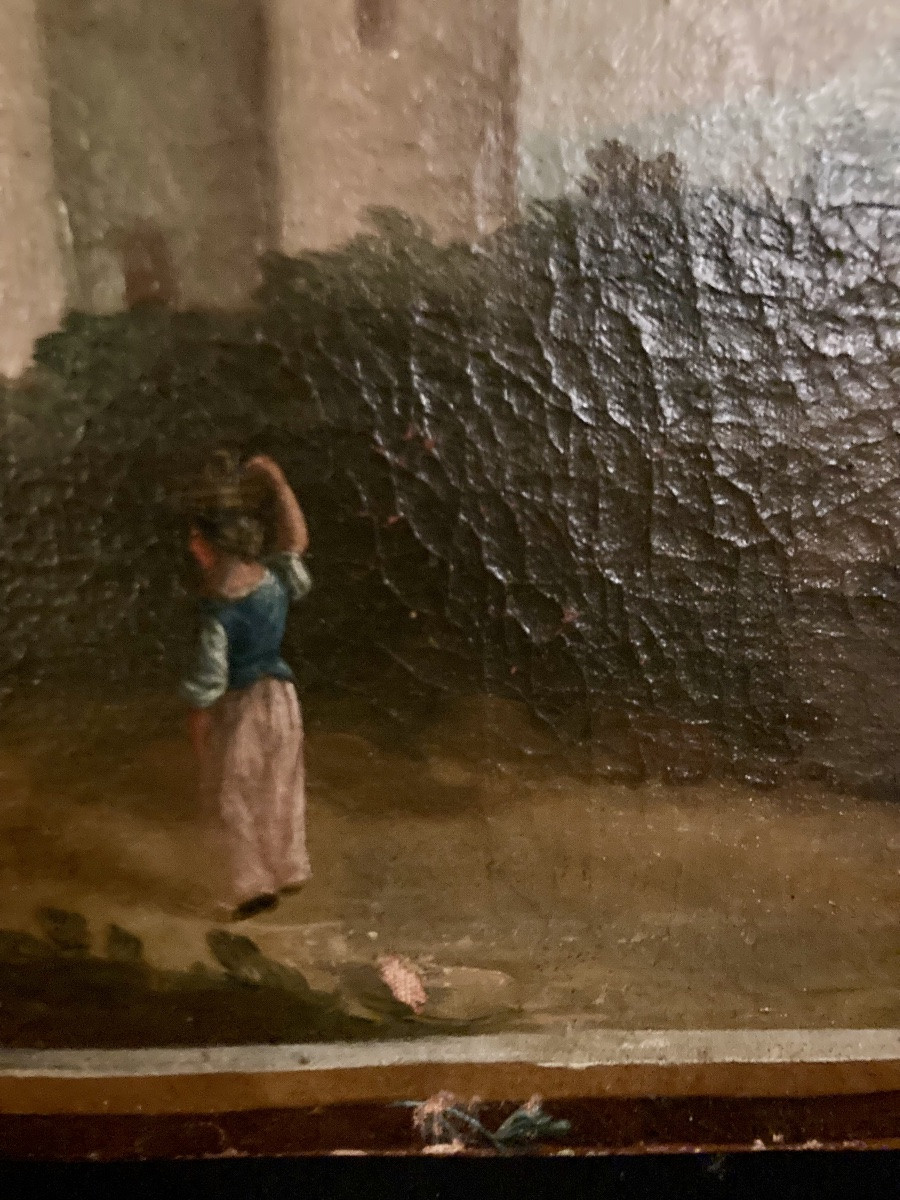 Oil On Canvas, 18th Century School -photo-3