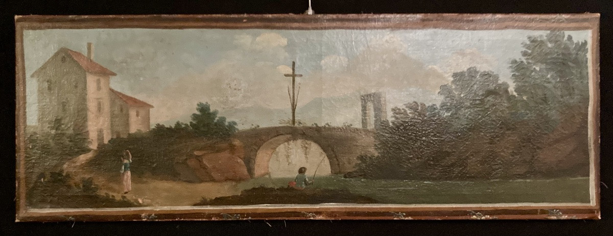 Oil On Canvas, 18th Century School -photo-6