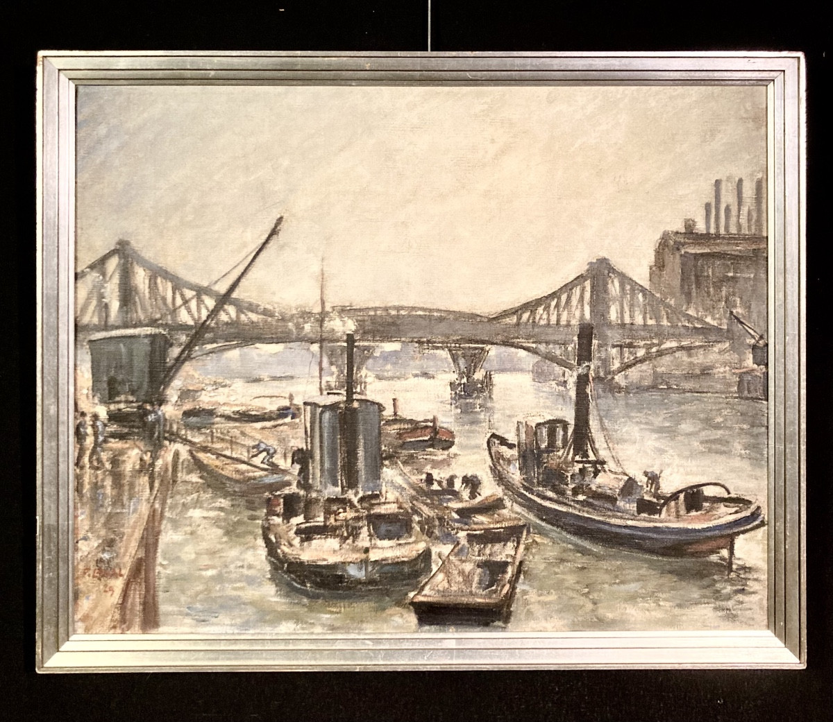 Huile sur toile de Fernand LAVAL