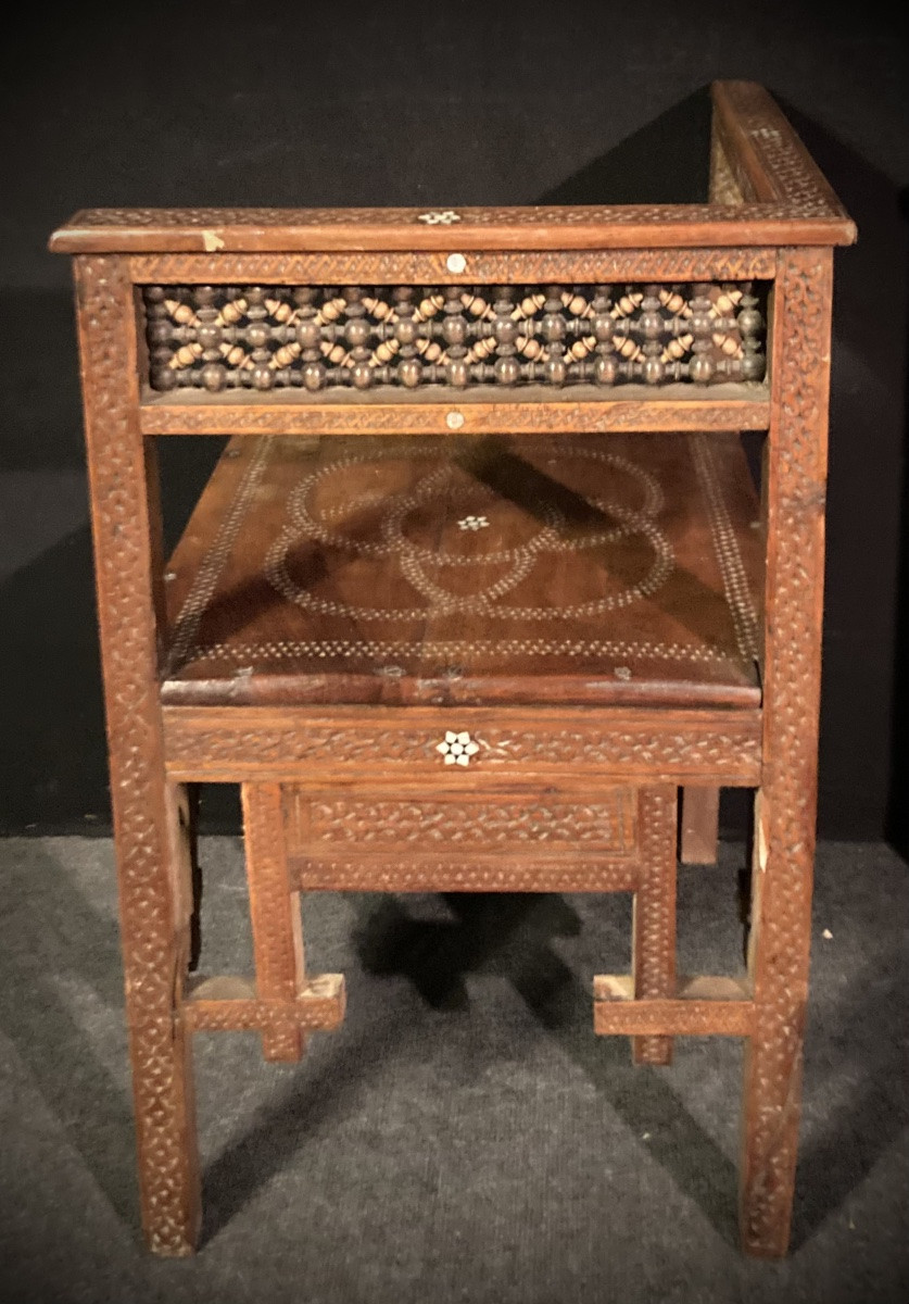 Paire de sièges d’angle Syriens début XX éme siècle -photo-1