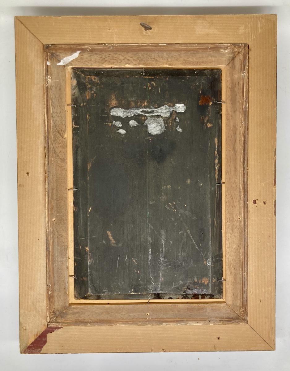 Huile sur panneau d’ Enrico BELLI-photo-1
