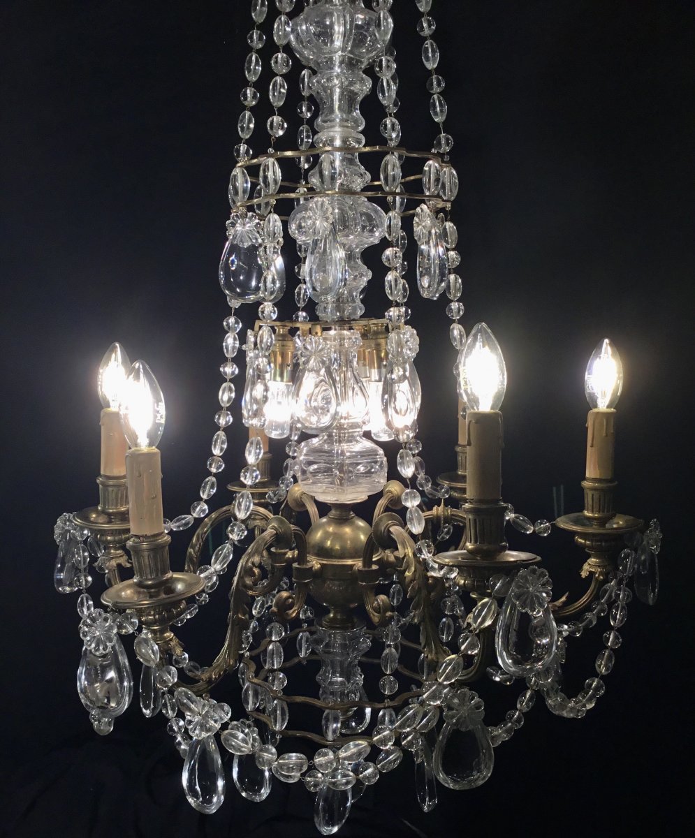 Nine Lights Crystal Chandelier-photo-2