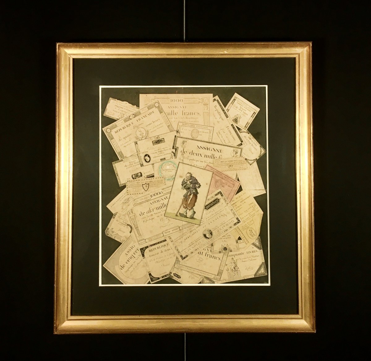 Engraving D Assignats In Trompe l'œil-photo-4