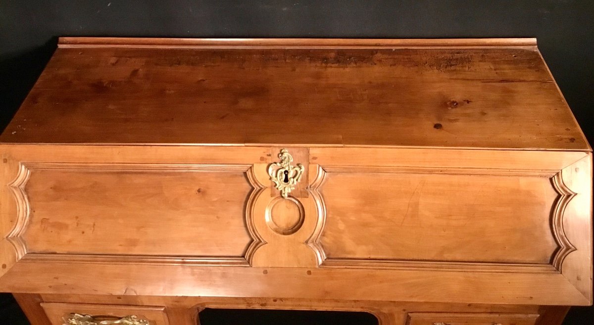 Louis XV Sloping Desk In Cherry-photo-3