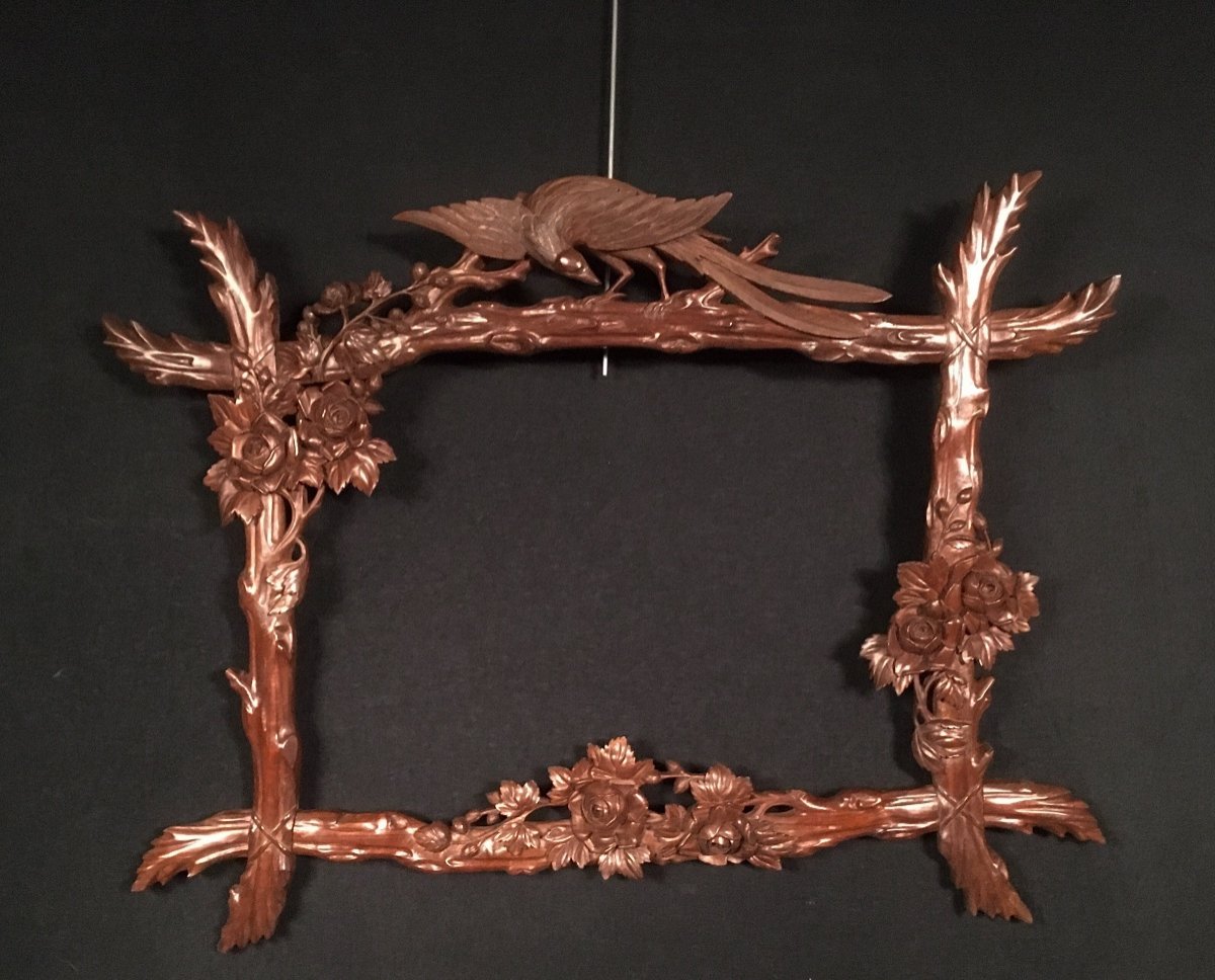 Mahogany Frame End XIXth Century