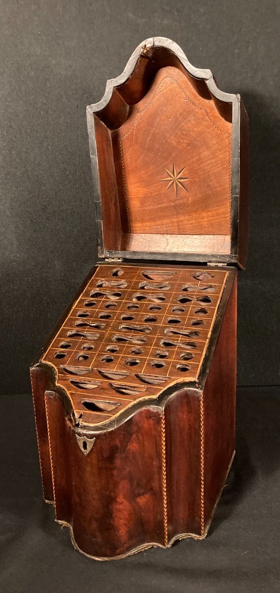 19th Century Cutlery Box-photo-1