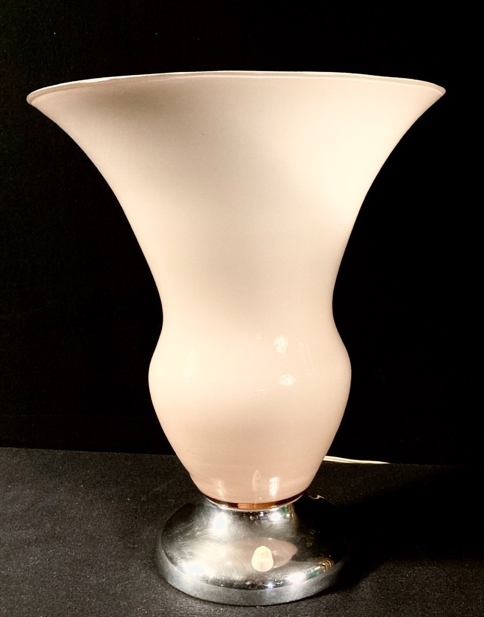 Art Deco Opaline Lamp-photo-1