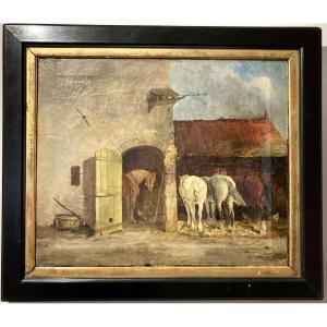 Oil On Canvas, 19th Century 