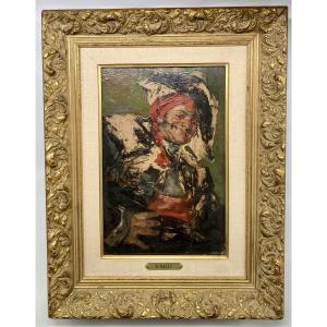 Huile sur panneau d’ Enrico BELLI