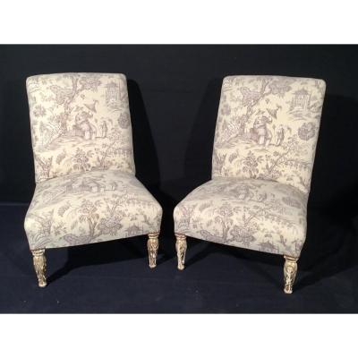 Pair Of Fireside Chairs