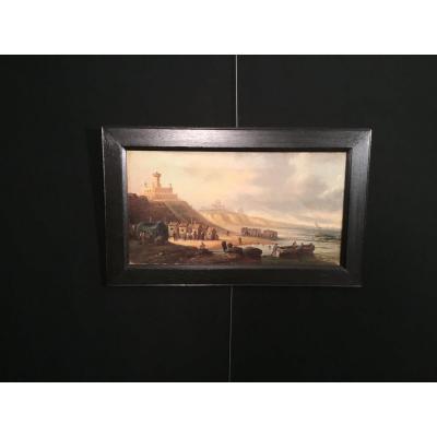 Oil On Canvas Signed Regnier
