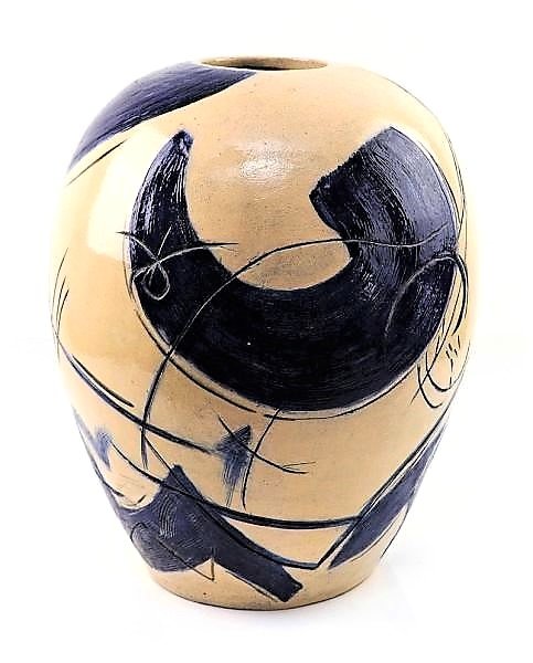 Ceramic Vase By Jean Miotte