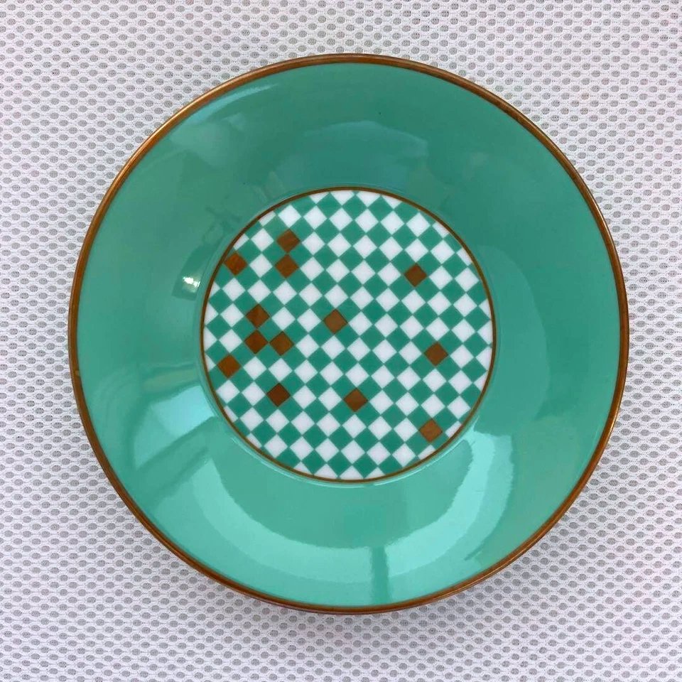 Richard Ginori Tea And Coffee Service Designed By Claudio La Viola Amadeus Green Circa 1990-photo-4