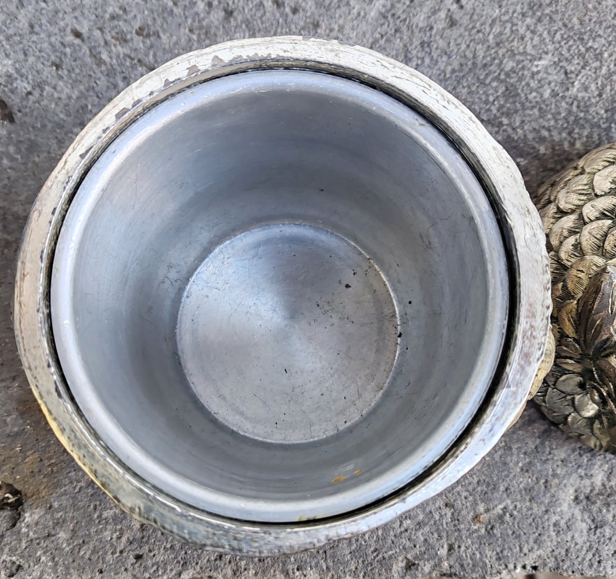 "owl" Ice Bucket By Mauro Manetti For Fonderia d'Arte, Italy, 1970s-photo-3