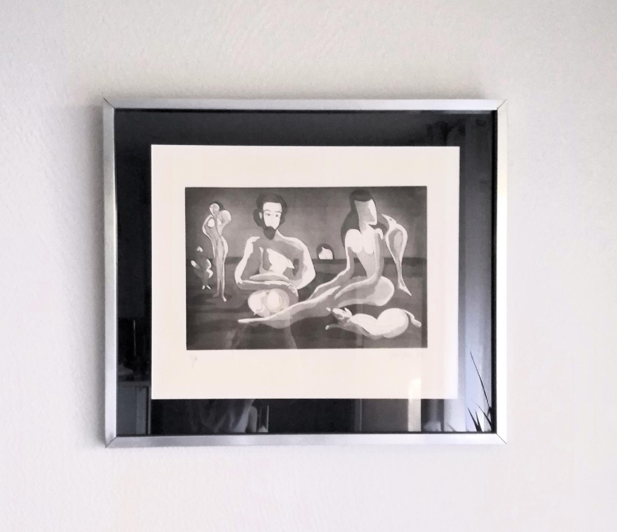 Julio Silva Gravure EA signé en bas à droite 1984-photo-6