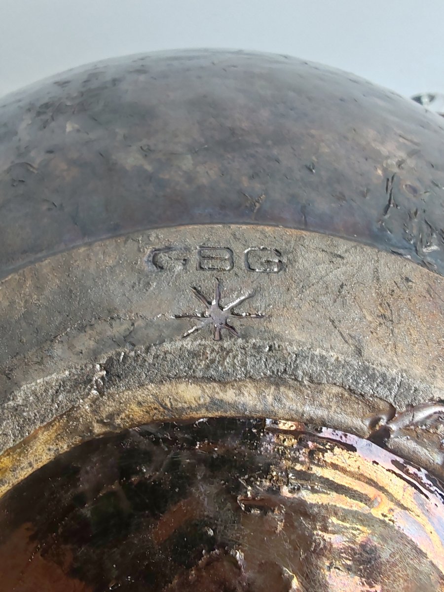  Gisèle Buthod Garçon Large Spherical Vase In Nuanced Glazed Stoneware -photo-5