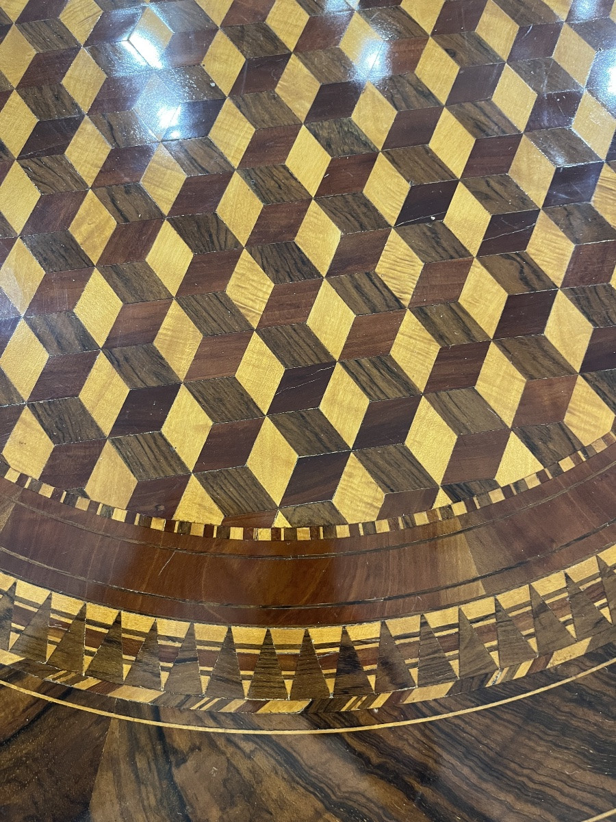 Beautiful Charles X Side Table -photo-3