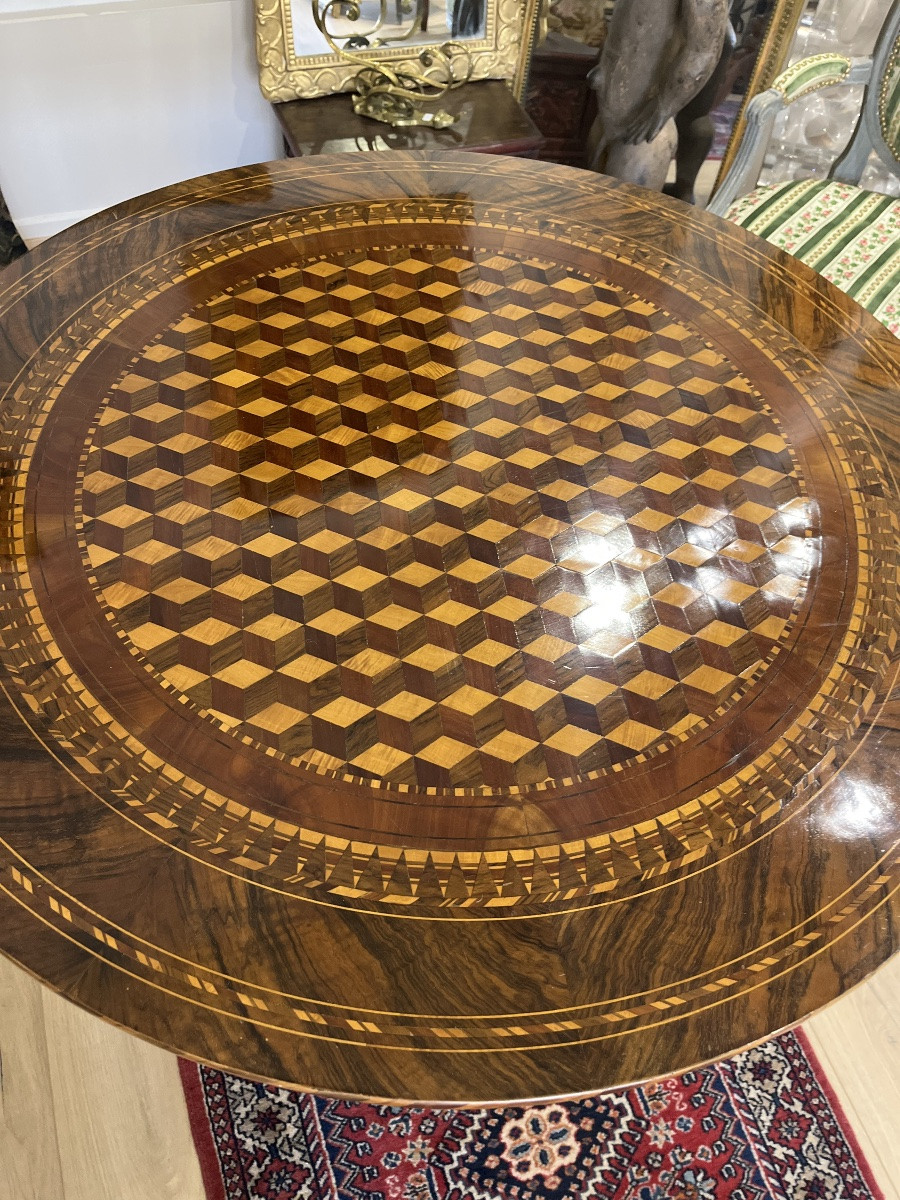 Beautiful Charles X Side Table -photo-4