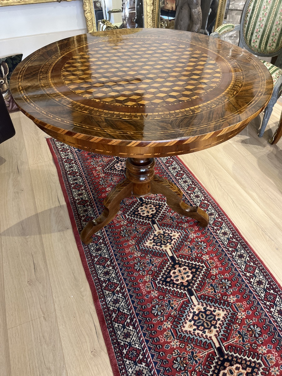 Beautiful Charles X Side Table 